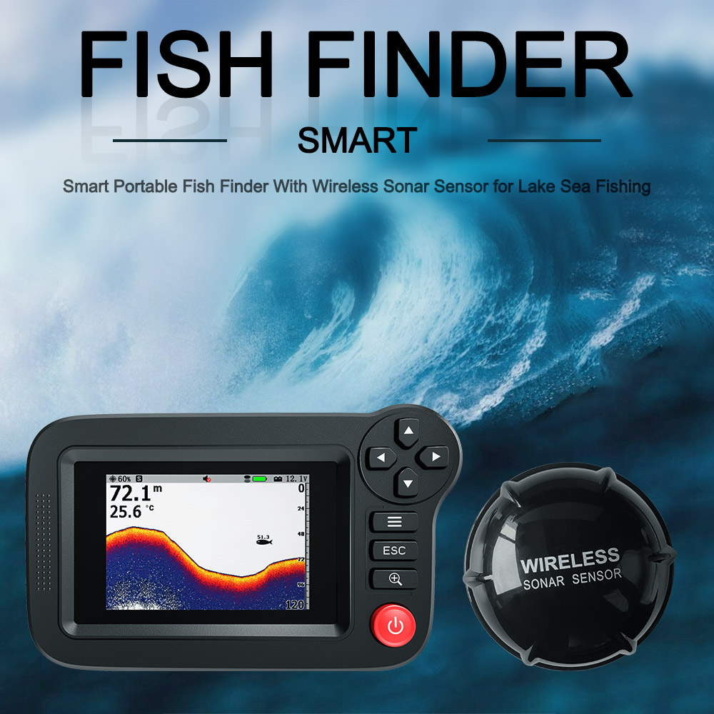 Smart Fish Finder - Portable F - đánh giá và giá Fish Finder Portable