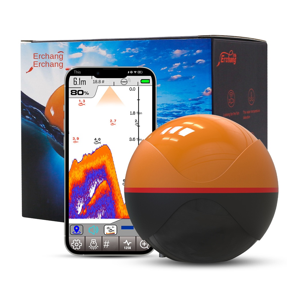 new Dual-Frequency Smart WiFi  - đánh giá và giá Fish Finder