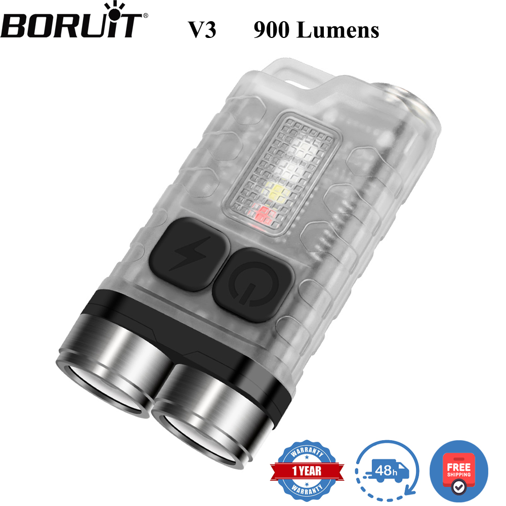 BORUiT V3 LED Móc Khóa Di Động - đánh giá và giá Fishing Light