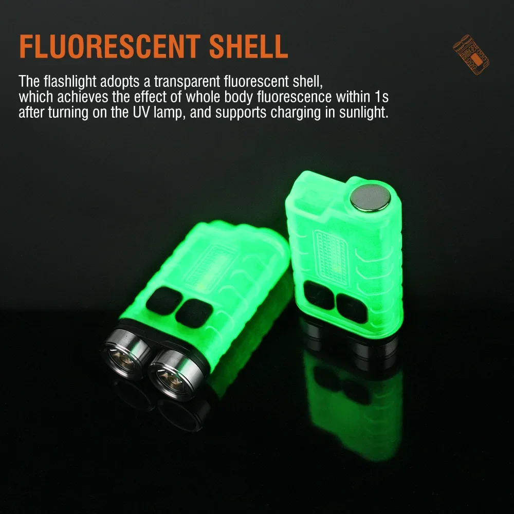 BORUiT V3 LED Móc Khóa Di Động - đánh giá và giá Fishing Light