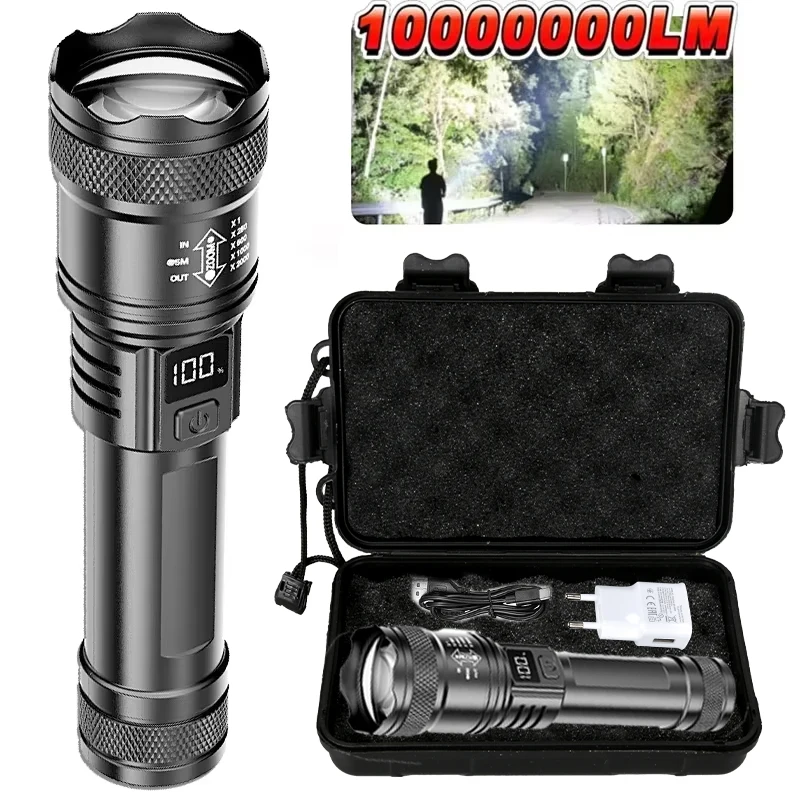TY-908M Led Flashlight 2000LM  - đánh giá và giá Fishing Light