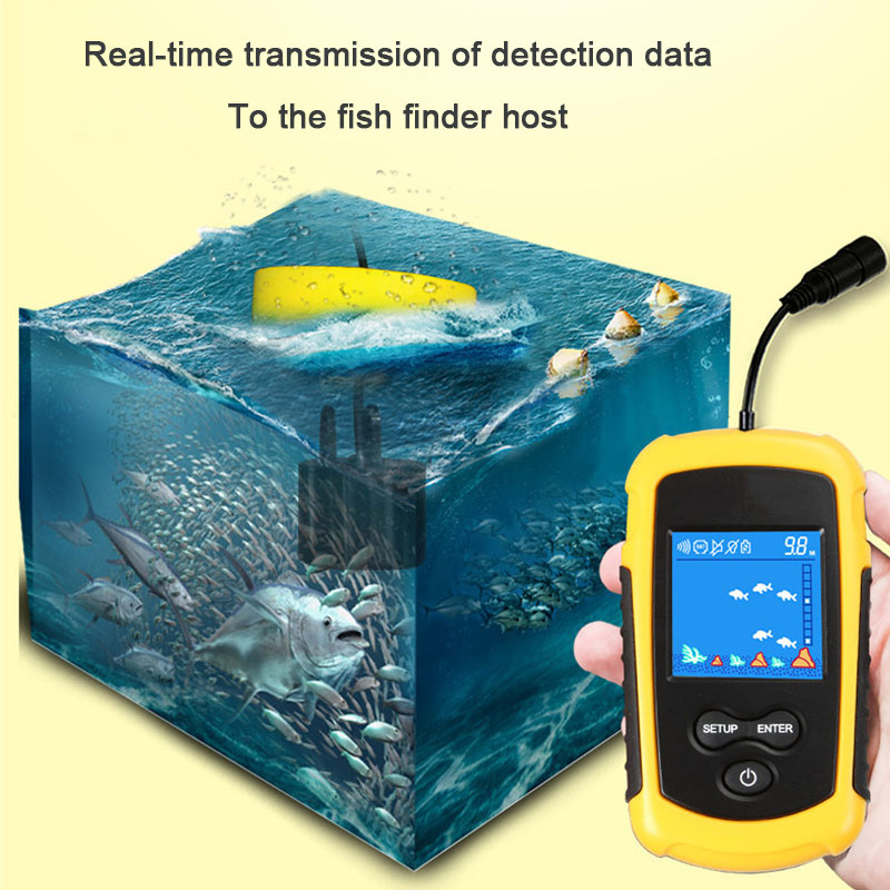 100M Wired Color Screen Portab - đánh giá và giá Fish Finder Portable