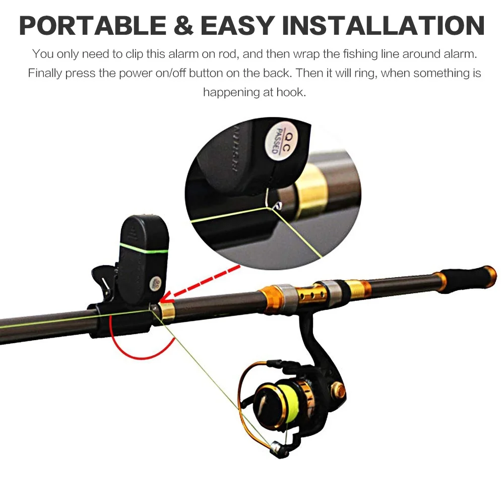 FLYSAND Fish Bite Lure Alert A - đánh giá và giá Bite Alarm