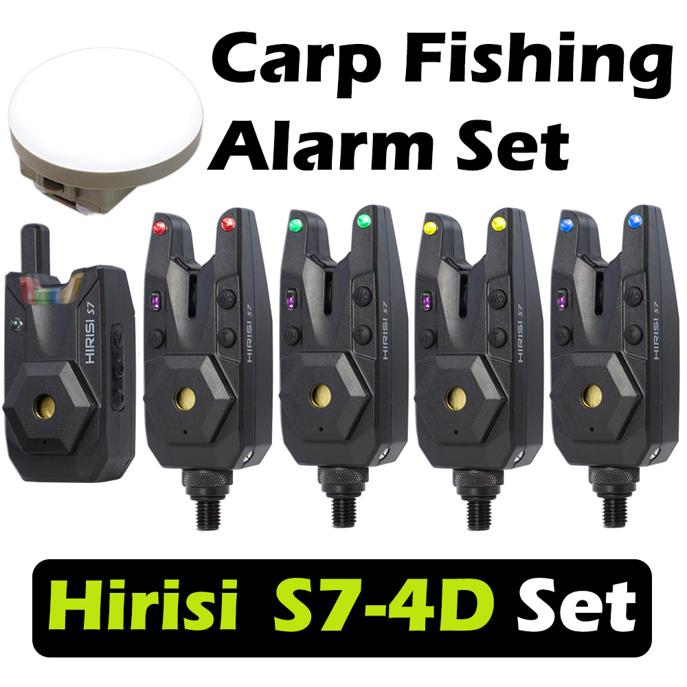 Hirisi S7-4D Wireless Carp Fis - đánh giá và giá Bite Indicator