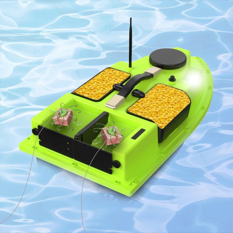 D19 GPS RC Bait Boat 600M 4 Ho - đánh giá và giá Fishing Gps