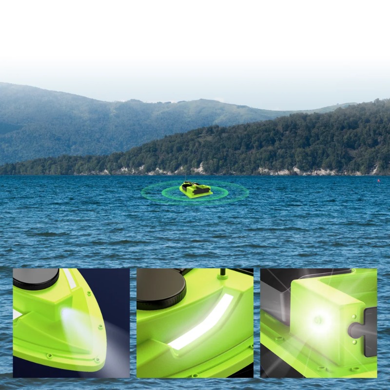 D19 GPS RC Bait Boat 600M 4 Ho - đánh giá và giá Fishing Gps