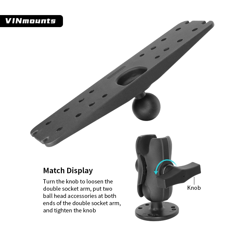 Aluminum Fish Finder Mount wit - đánh giá và giá Fish Finder Mount
