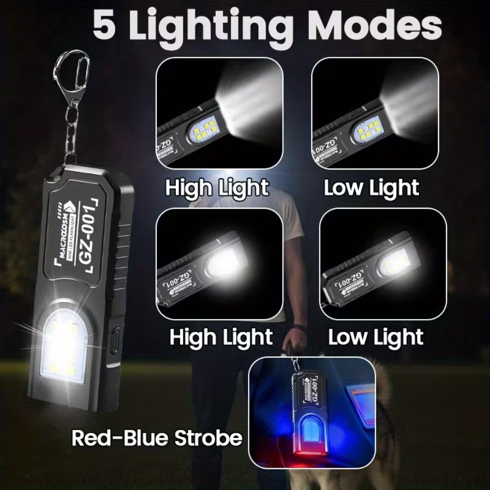 Mini COB LED Keychain Flashlig - đánh giá và giá Fishing Light