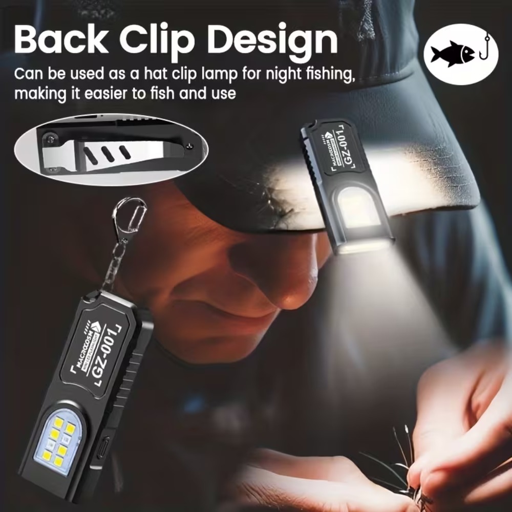 Mini COB LED Keychain Flashlig - đánh giá và giá Fishing Light